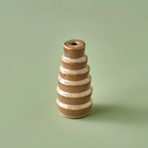 Bella Maison Wildy Mumluk Kahverengi (6x6x12 Cm)