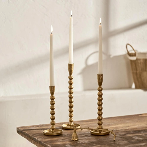 Bella Maison Sofya Mumluk Gold (33x9 Cm)
