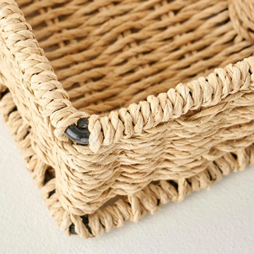 Bella Maison Naturella Çatal Kaşık Tepsisi Naturel (28x34x7 Cm) Naturel
