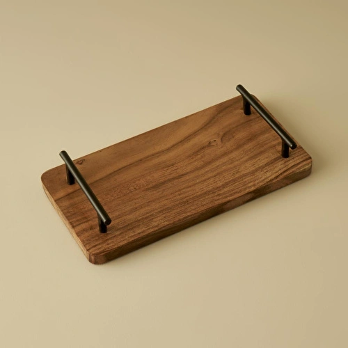 Bella Maison Eliffe Dekoratif Tepsi Naturel (30x15x5 Cm) Naturel