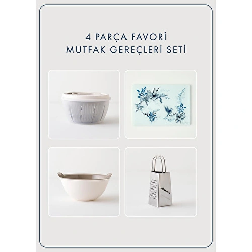 Bella Maison Favori Mutfak Gereçleri Seti 4 Parça