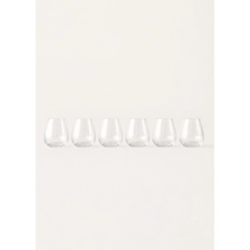 Bella Maison Columba Kristal Bardak 6'lı Naturel (380 Cc)