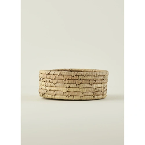 Bella Maison Terra Hasır Sepet Naturel (25x10 Cm) Naturel