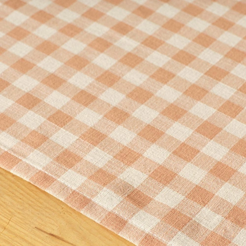 Bella Maison %100 Pamuk Pavia Masa Örtüsü Somon (150x250 Cm) Somon