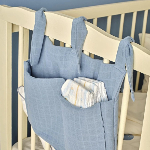 Bella Maison %100 Pamuk Marine Beşik Organizer (30x40 Cm) Çok Renkli