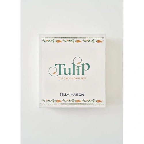 Bella Maison Tulip 2'li Çay Fincanı (270 Cc) Çok Renkli