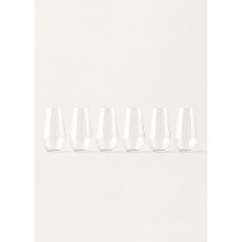 Bella Maison Columba Kristal Meşrubat Bardağı 6'lı Naturel (580cc)