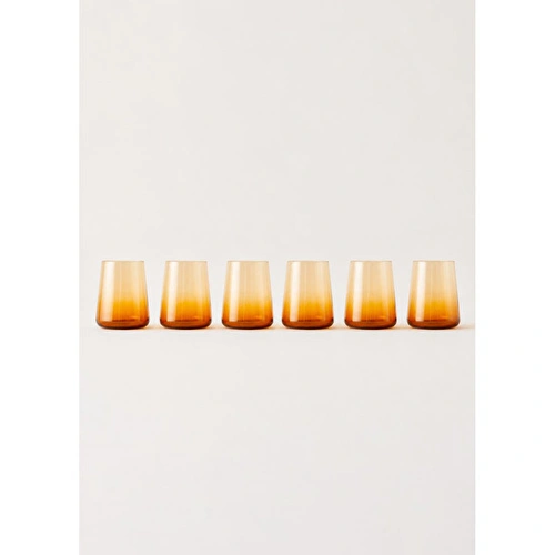 Bella Maison Lisa Bardak 6'lı Amber(380 Cc)