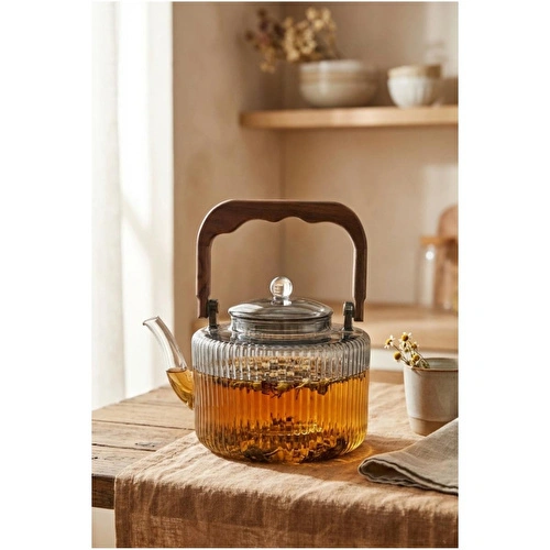 Bambum Taşev Kunka Cam Demlik 1750ml