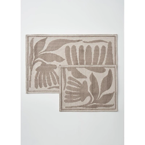 Bella Maison %100 Pamuk Arden Paspas Takımı Vizon (60x100 Cm) Vizon