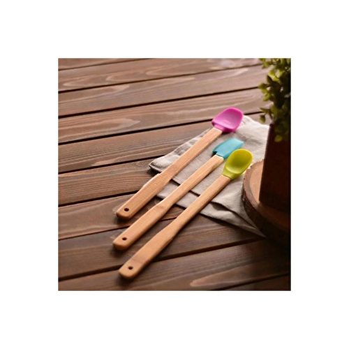 Bambum Zolly 3 Parça Uzun Spatula Seti