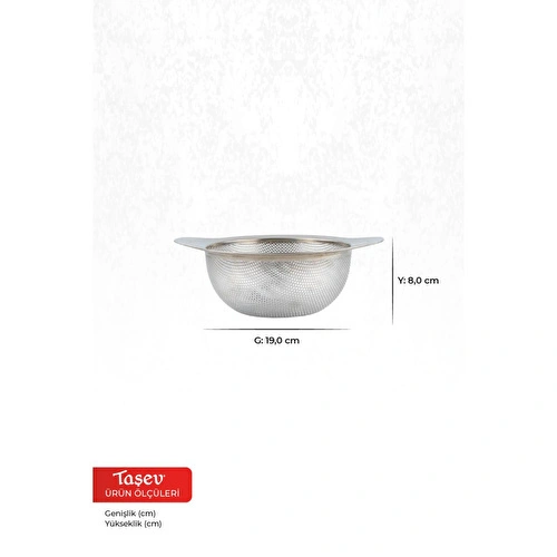 Bambum Nesta - Çelik Süzgeç 19 Cm