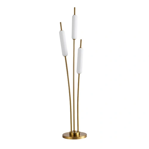 Apliqa Reed 3'lü Gold 36 Watt Led Lambader