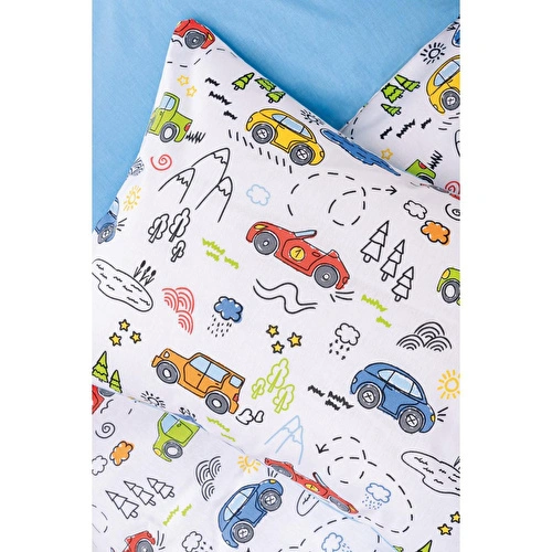 Cotton Box Bebek Nevresim Takımı Scooty Mavi