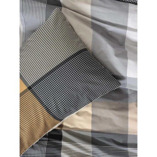 Cotton Box Nordek Ranforce Tek Kişilik Lastikli Çarşaflı Nevresim Takımı Torvi Bej
