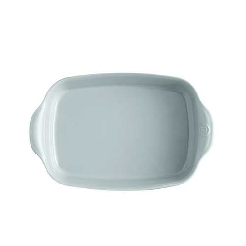Emile Henry Fırın Kabı Dikdörtgen 36 X 23,5 Cm - Buz Mavisi