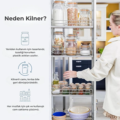 Kilner Geniş Ağızlı Kavanoz 0,2 Ml
