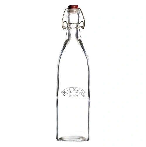 Kilner Klipsli Kare Şişe 1 L