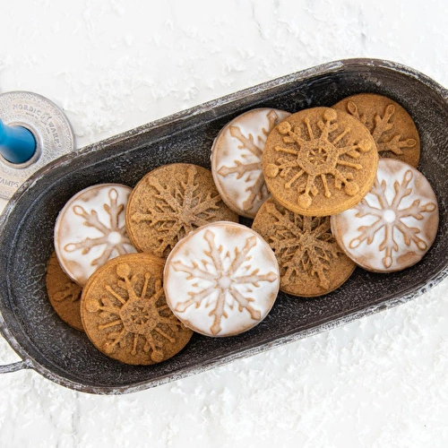 Nordicware Kar Taneleri Kurabiye Baskı Pulları