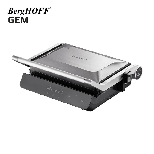 Berghoff Gem Titan Gümüş Gri Çelik Izgara Ve Tost Makinesi