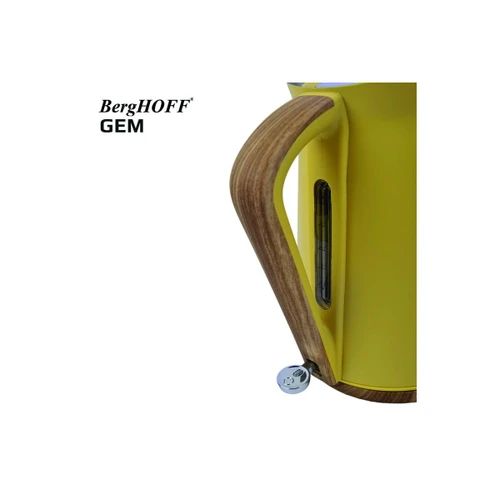 Berghoff Gem Natural 1.7 Litre Sarı Su Isıtıcısı