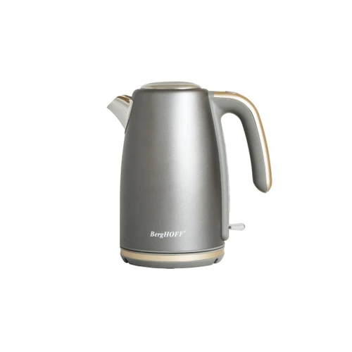 Berghoff Gem Pearl 1.7 Litre Gri Gold Modern Su Isıtıcı