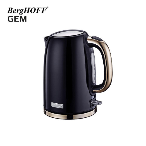 Berghoff Gem Titan 1.7 Litre Siyah Gold Su Isıtıcısı