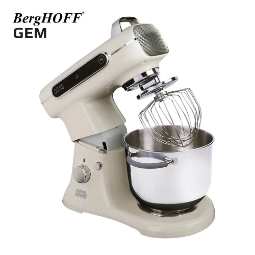 Berghoff Gem Retro 7 L Vanilya Krem Rengi Artisan Yüksek Performans Stand Mikser