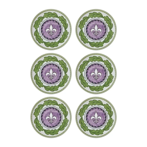 The Mia Provence Lavanta Pasta Tabağı 6lı Set 19 Cm Prc001