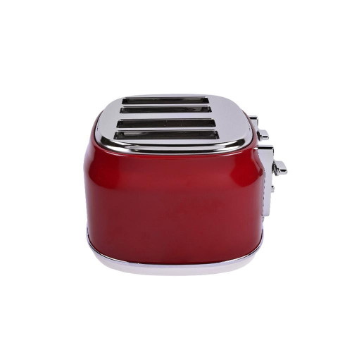 Berghoff Gem Retro Kırmızı Dört Dilim Ekmek Kızartma Makinesi