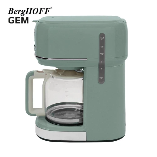 Berghoff Gem Retro 15 Bardak Mint Yeşil Filtre Kahve Makinesi