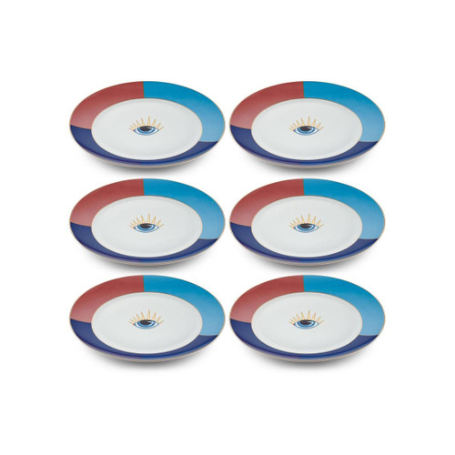 The Mia Eye Servis Tabağı 6 Kişilik