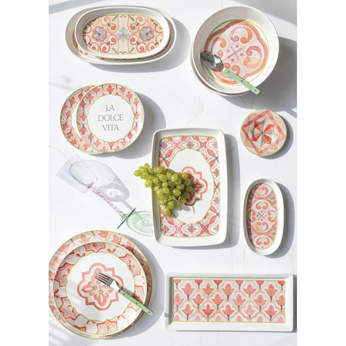 The Mia Dolce Vita Servis Tabağı 6lı Set 26 Cm