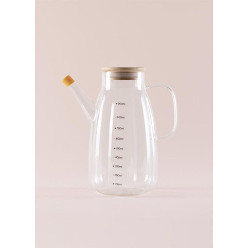 The Mia Bamboo Cam Zeytinyağı Şişesi 900 Cc Sse0040