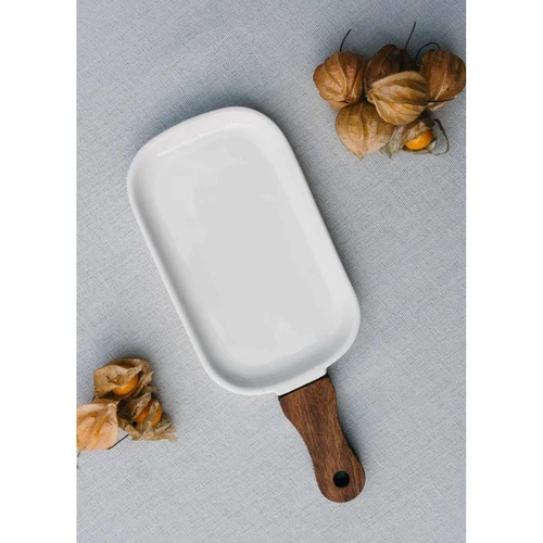 The Mia Woody Porselen Servis 29x12 Cm
