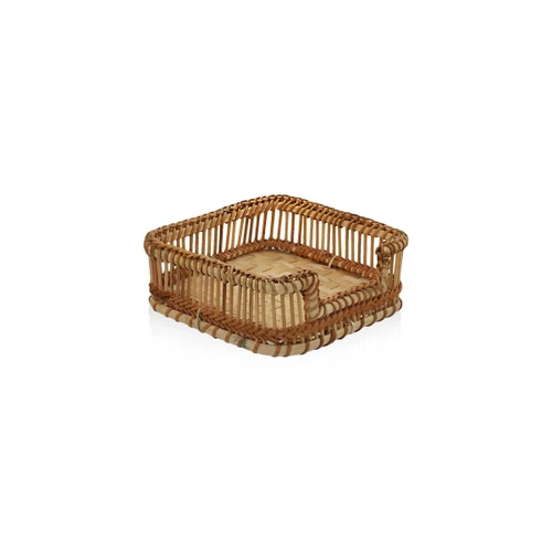 The Mia Bambu Peçetelik Natural 18x4x6 Cm