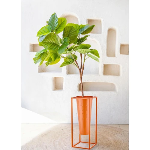 The Mia Ficus Umbellata Yapay Ağaç Yeşil 4 Dallı 150 Cm