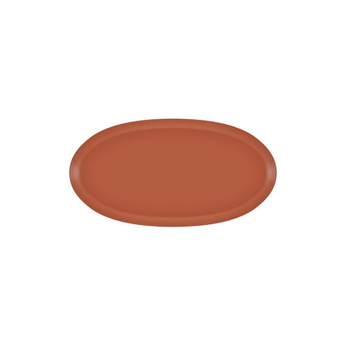 The Mia Cotta Limoges Oval Servis Terracota 43x22 Cm