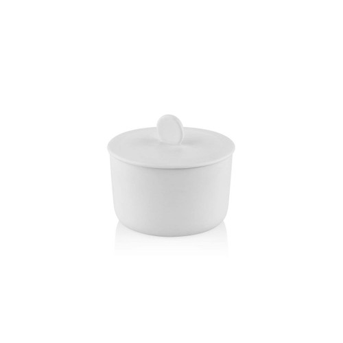 The Mia Cotta Limoges Şekerlik Ve Reçellik Beyaz 9 Cm