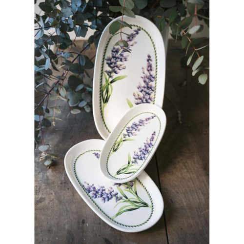 The Mia Provence Lavanta Oval Servis 2li 26 Cm