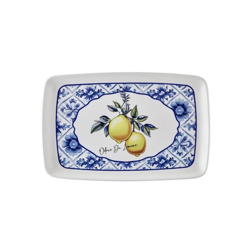 The Mia Odore Di Limone Dikdörtgen Servis 34x25 Cm Odl0009