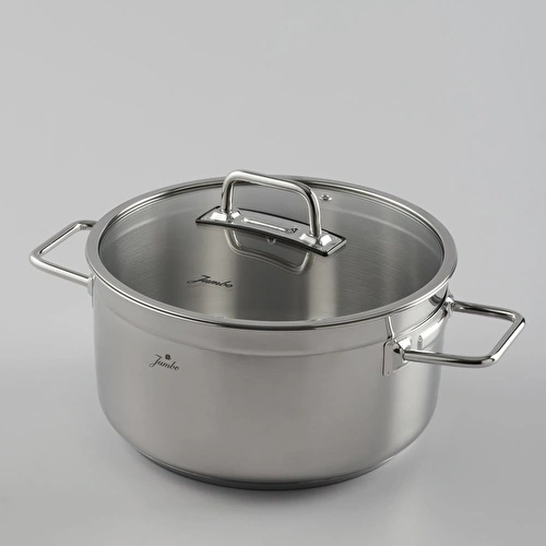 Jumbo Modena İndüksiyon Tabanlı Çelik Derin Tencere 20 cm