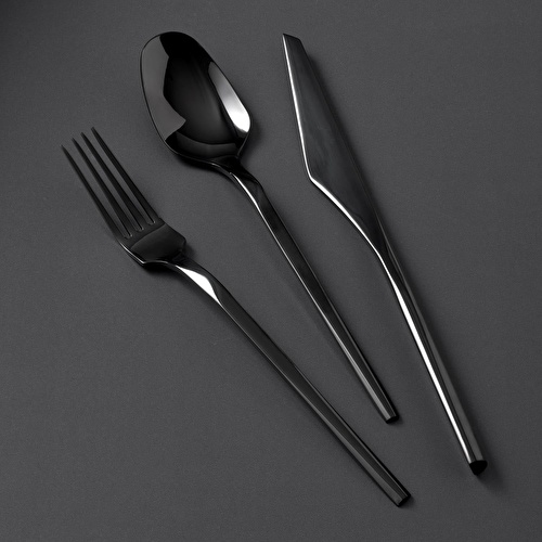 Jumbo 5100 Quartz Titanyum Siyah 12 Kişilik 84 Parça Çatal Kaşık Bıçak Takımı Jumbo 5100 Quartz Titanyum Siyah 12 Kişilik 84 Parça Çatal Kaşık Bıçak Takımı