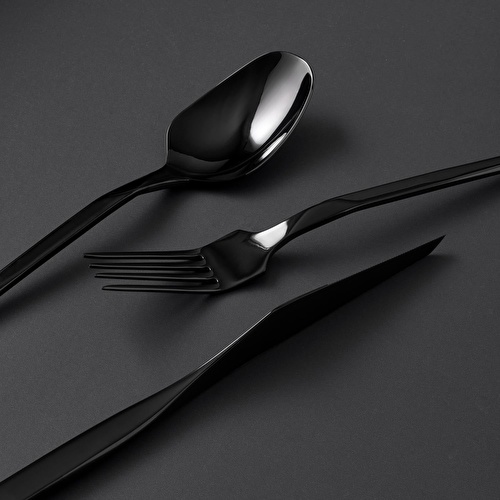Jumbo 5100 Quartz Titanyum Siyah 12 Kişilik 84 Parça Çatal Kaşık Bıçak Takımı Jumbo 5100 Quartz Titanyum Siyah 12 Kişilik 84 Parça Çatal Kaşık Bıçak Takımı
