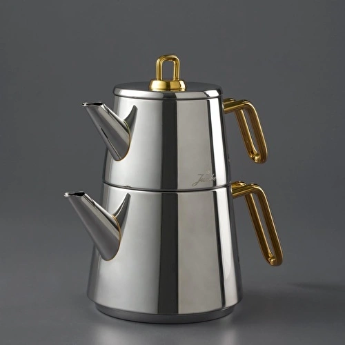 Jumbo Doha Titanyum Gold İndüksiyon Tabanlı Çaydanlık