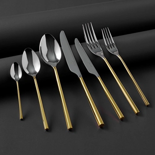 Jumbo 1001 Altın 84 Parça 12 Kişilik Çatal Kaşık Bıçak Takımı