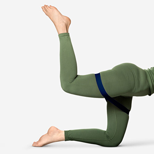 Flying Tiger Copenhagen Ekstra Dirençli Elastik Egzersiz Bandı Mavi