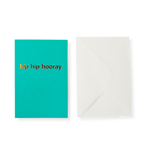 Flying Tiger Copenhagen Yeşil Hip Hip Hooray Kart