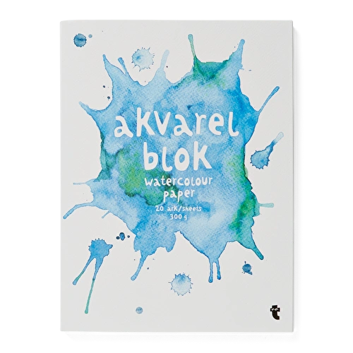 Flying Tiger Copenhagen Suluboya Kağıdı 18 cm x 24 cm