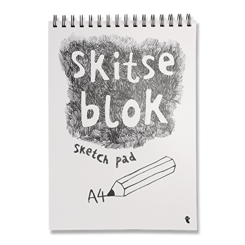 Flying Tiger Copenhagen 50 Sayfalı Spiralli Eskiz Defteri 29,7 cm x 21 cm